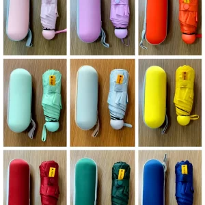 Ô Mini Cầm Tay Gấp 5 4 Sản xuất ô dù quà tặng giá rẻ in logo theo yêu cầu, tại TP Vinh, Nghệ An, Hà Tĩnh